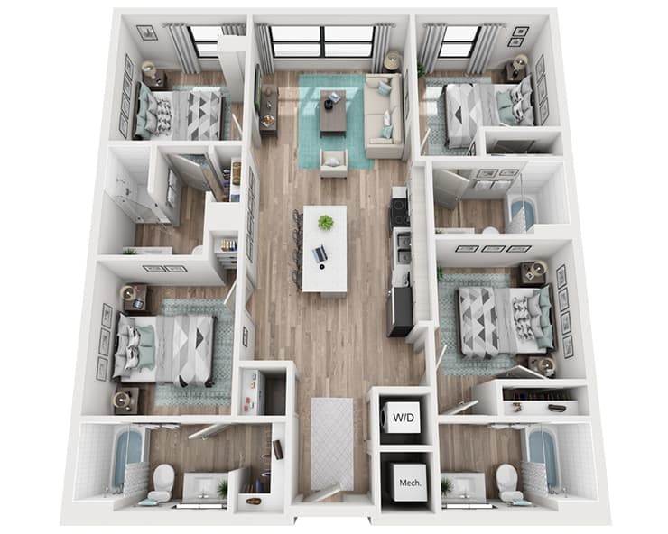 The Ehlinger floor plan
