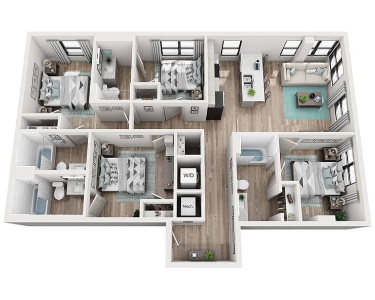 The Johnson floor plan