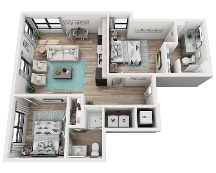 The Kendra floor plan