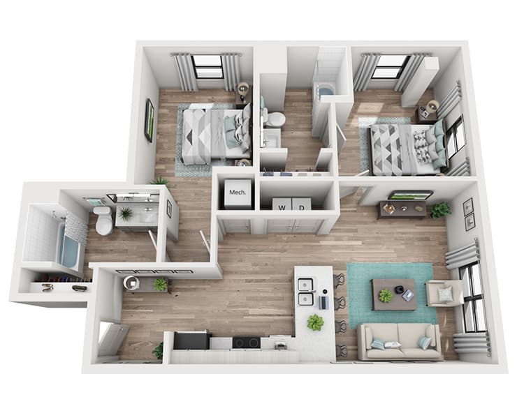 The Nelson floor plan