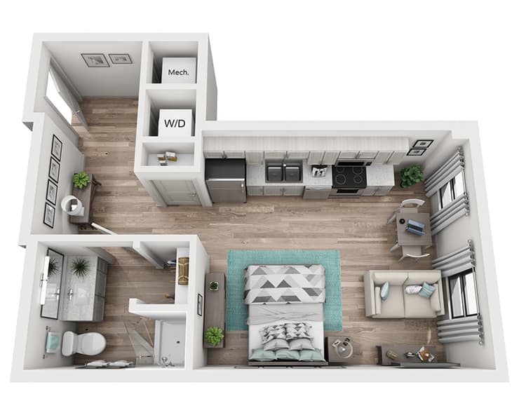 The Vaughan floor plan