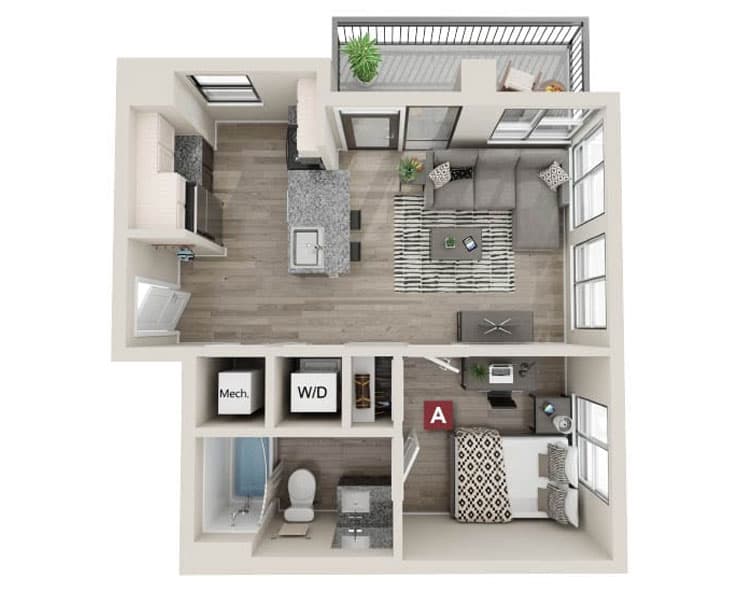 Allister floor plan