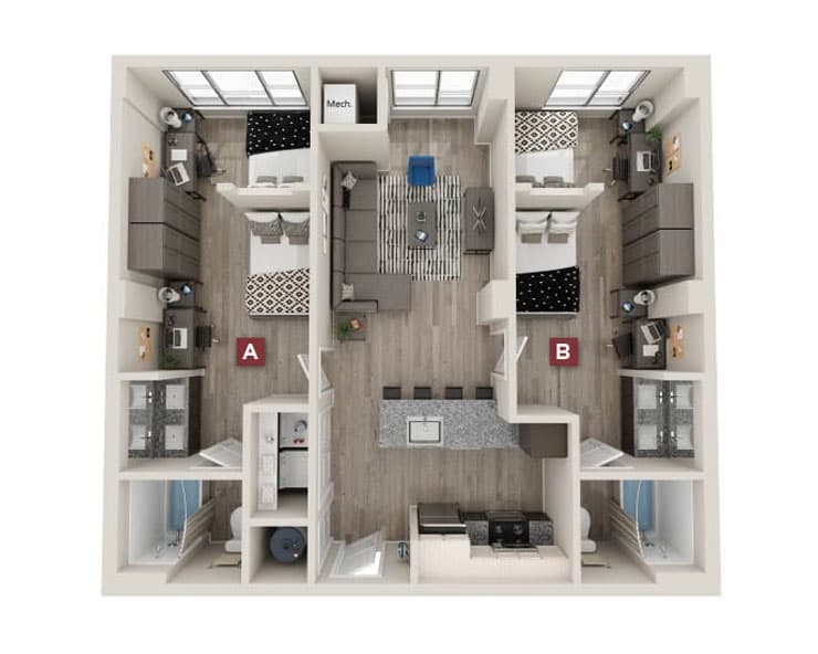 Berkeley floor plan