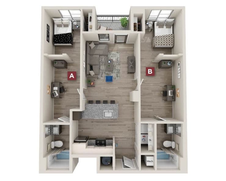 Birch floor plan