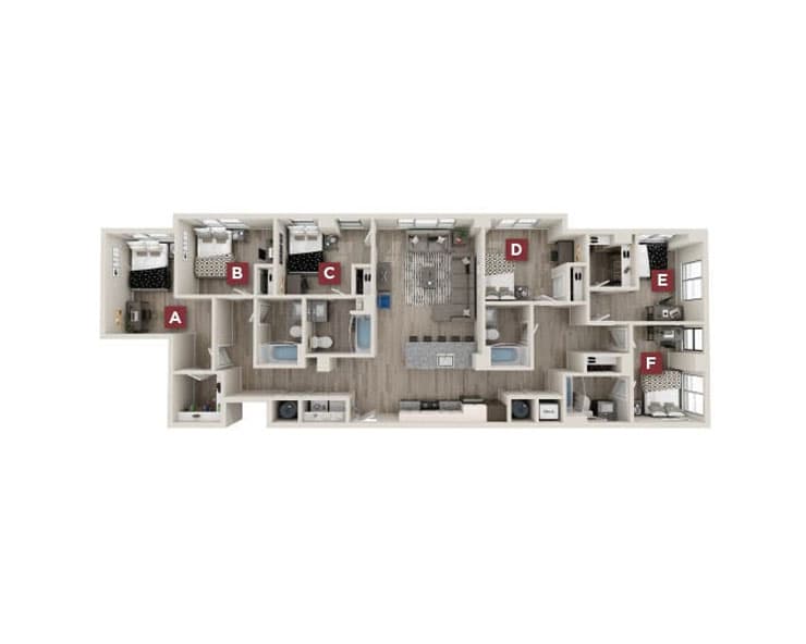 Gramercy floor plan