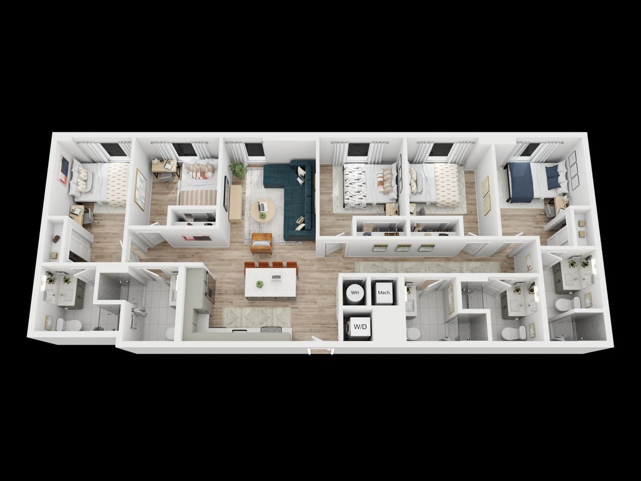 The Agave floor plan