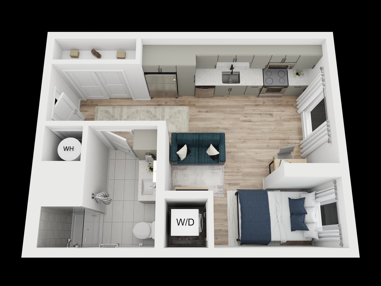 The Burro floor plan