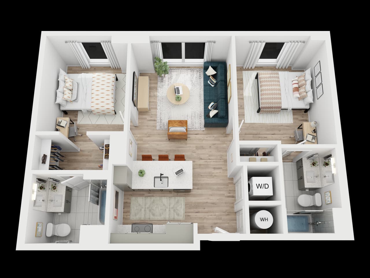 The Ironwood floor plan