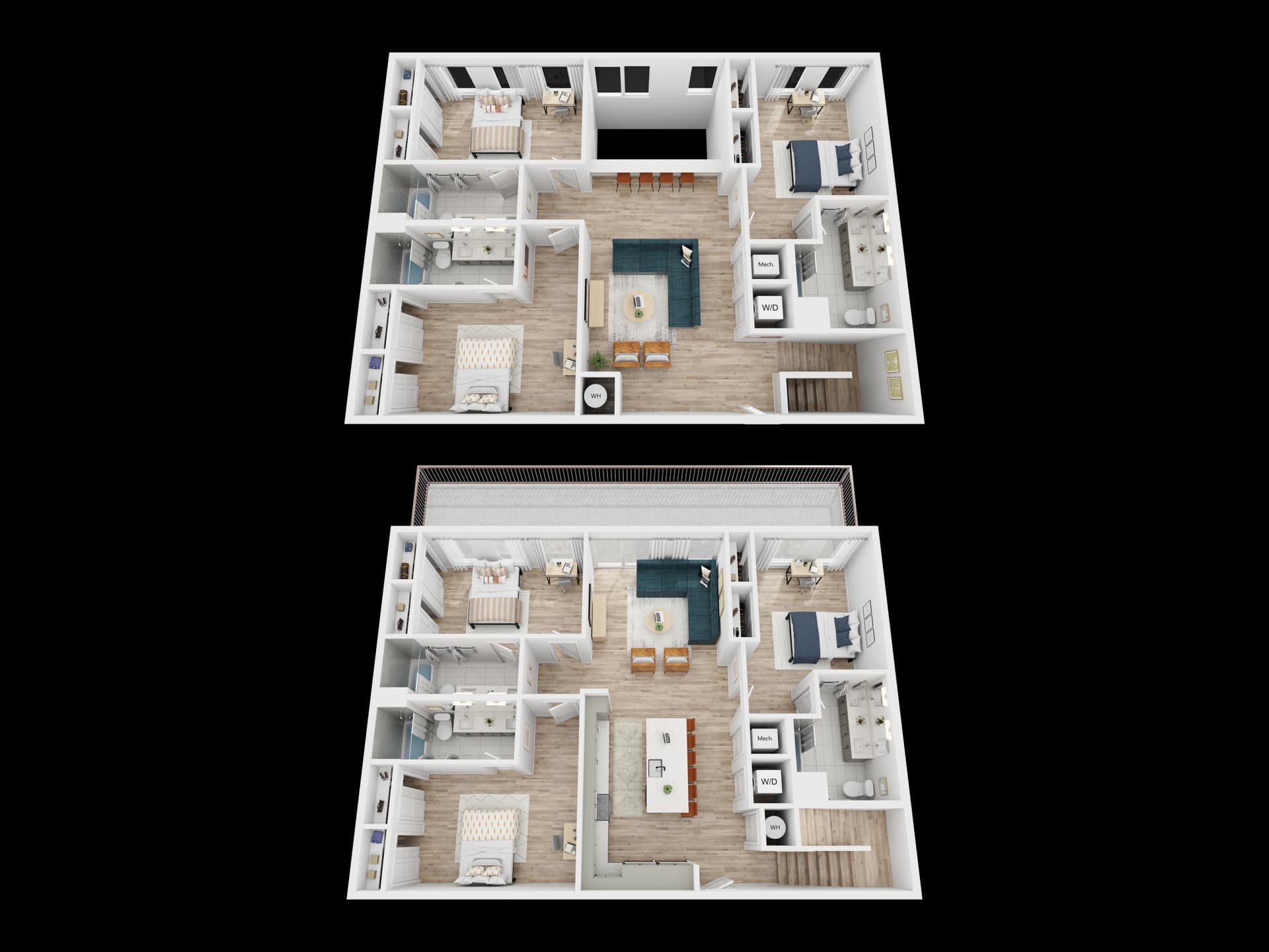 The Oasis floor plan