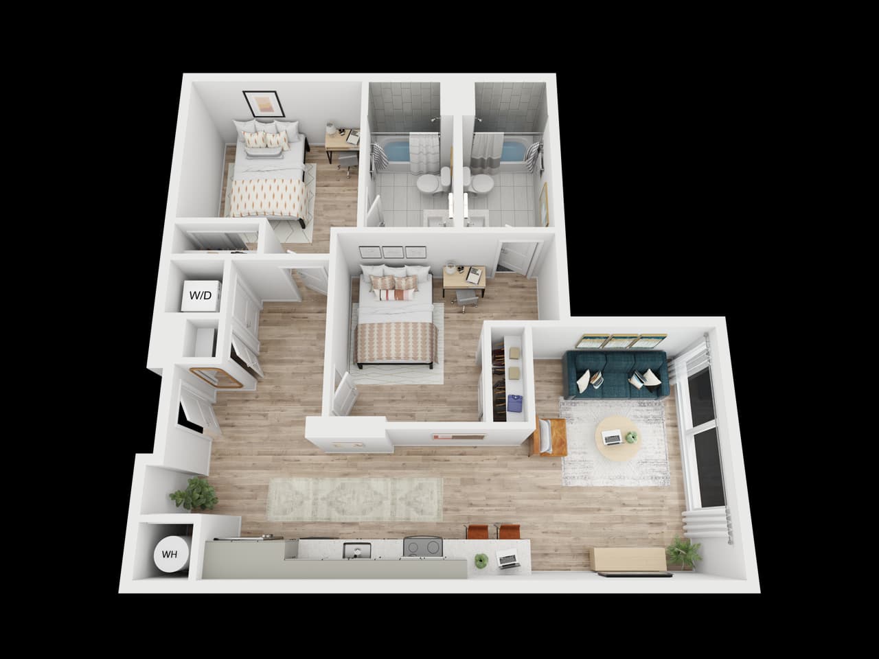 The Pothos floor plan