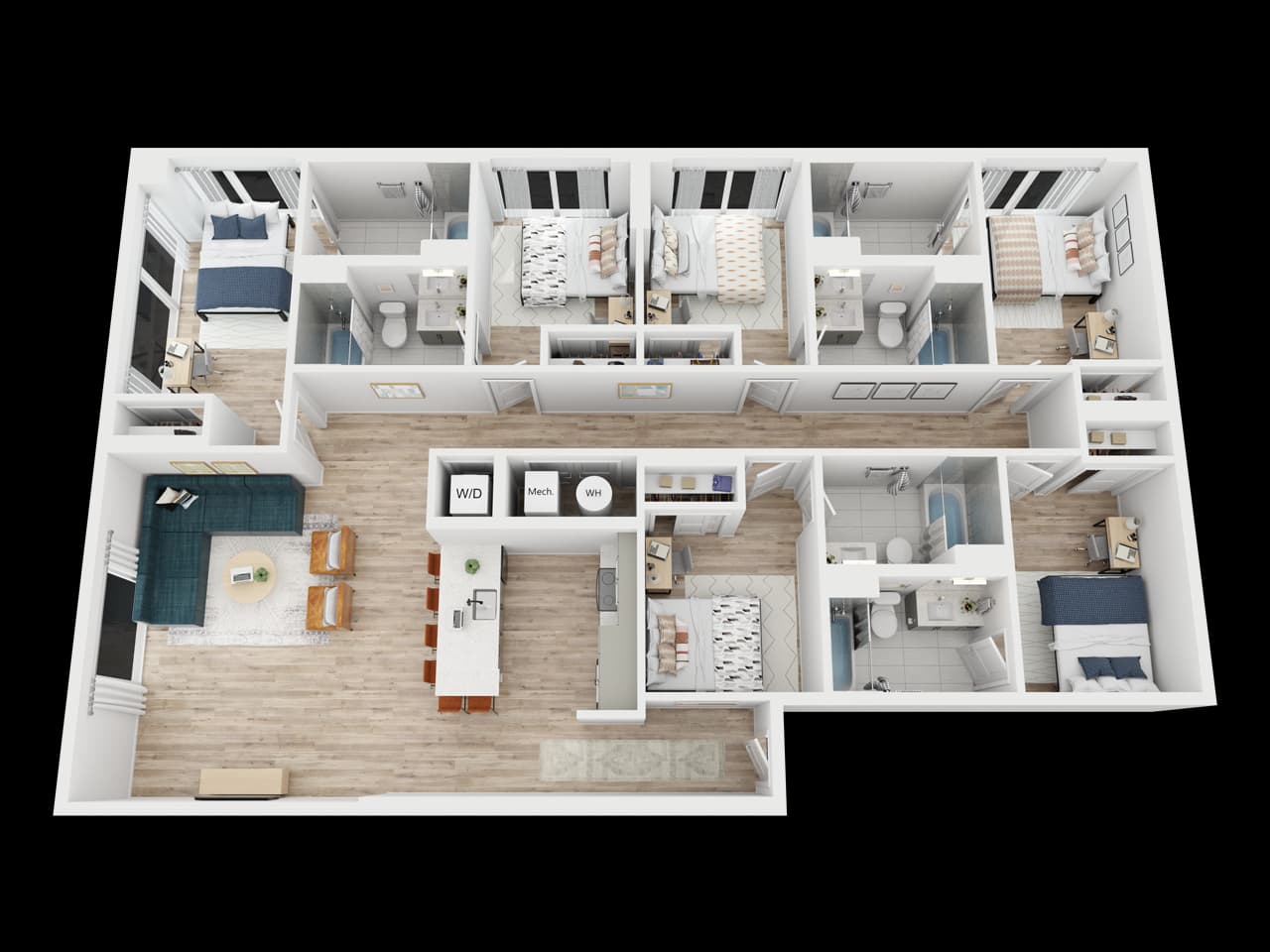 The Prickly Pear floor plan