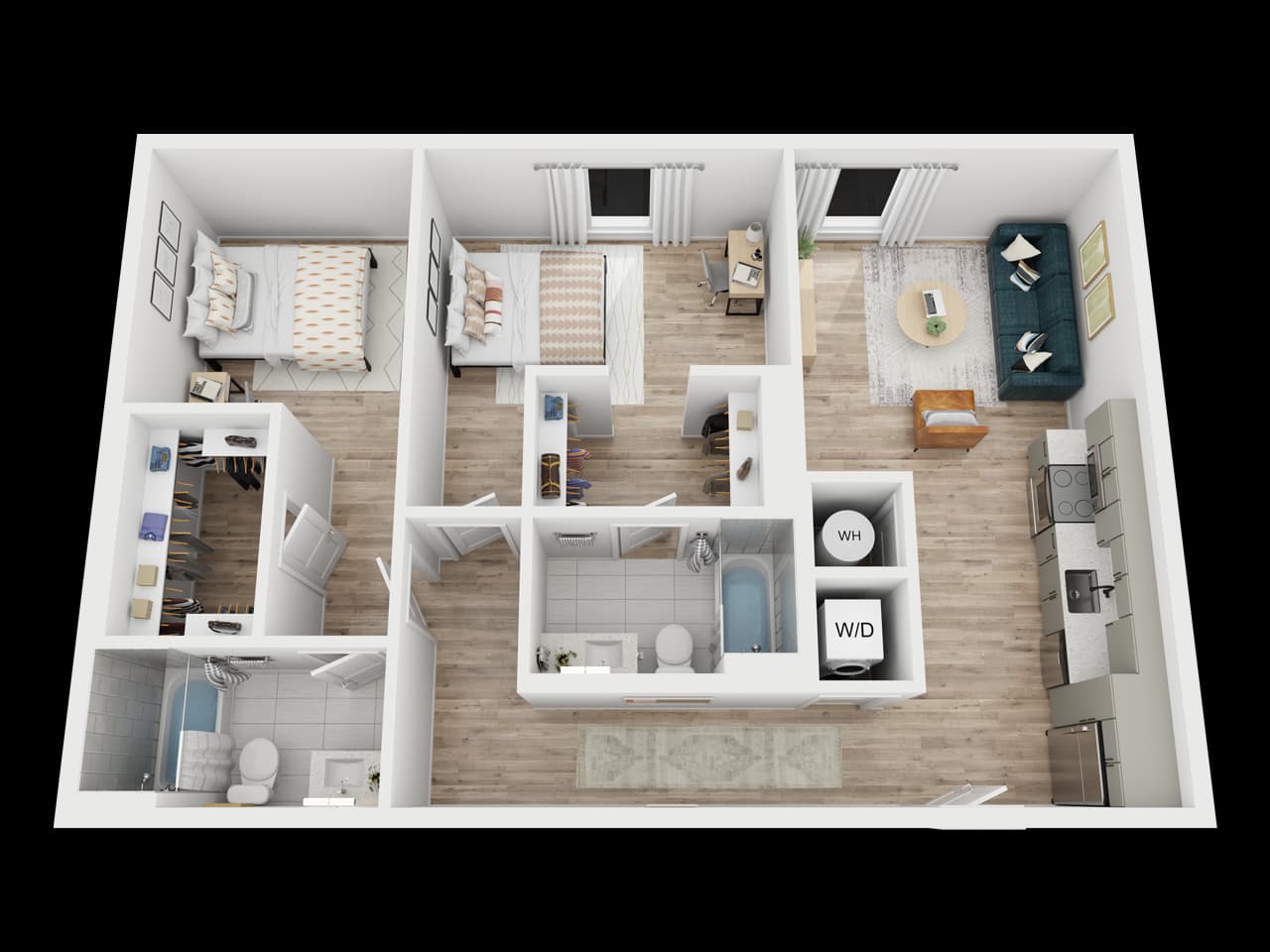 The Saltillo floor plan