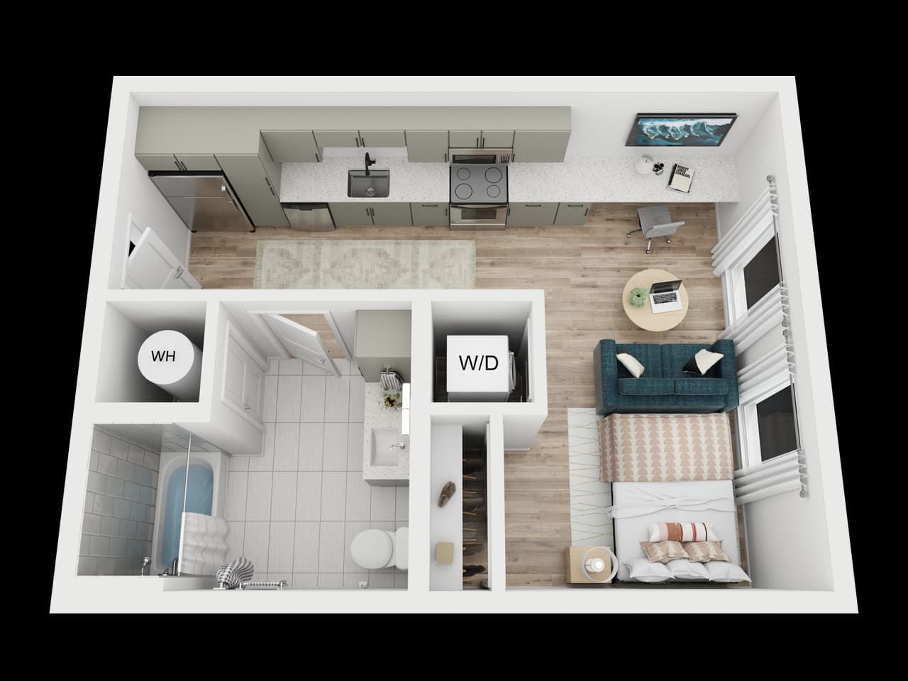 The Sandstorm floor plan