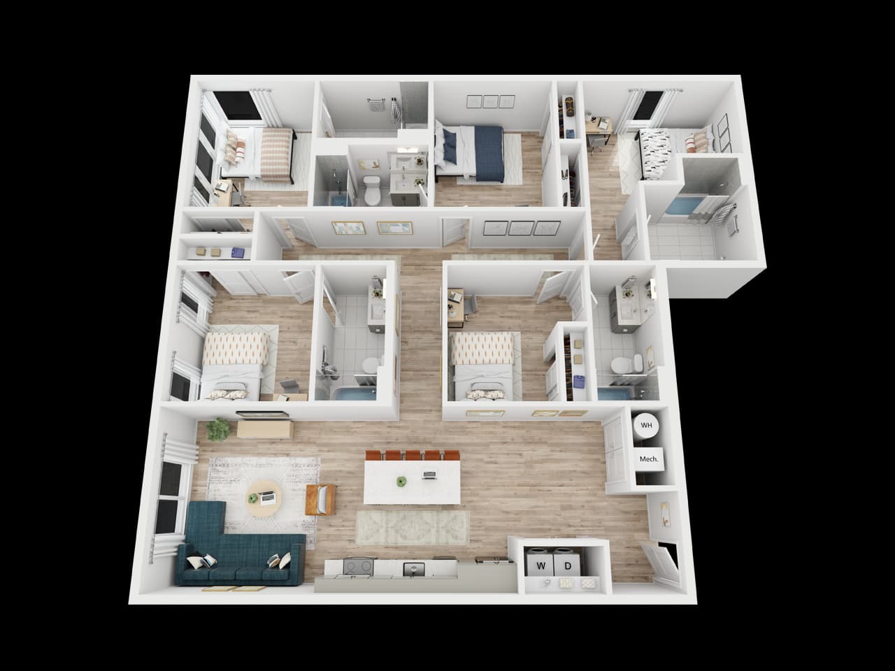The Sedona floor plan