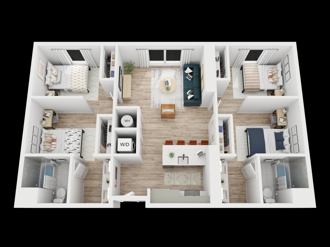 The Sepia floor plan