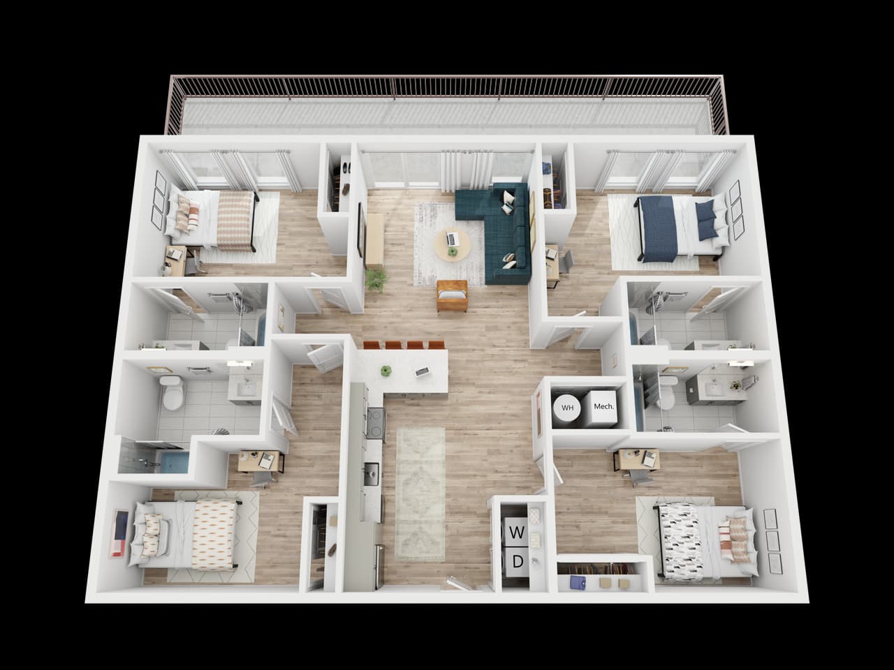 The Sienna floor plan