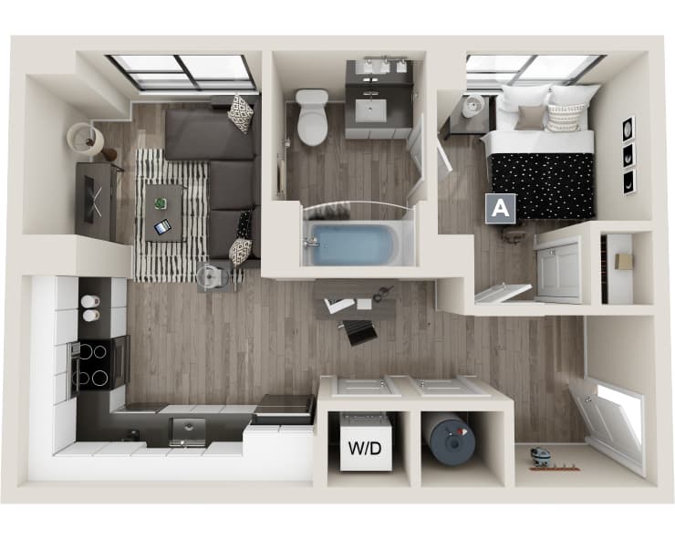 A0 floor plan