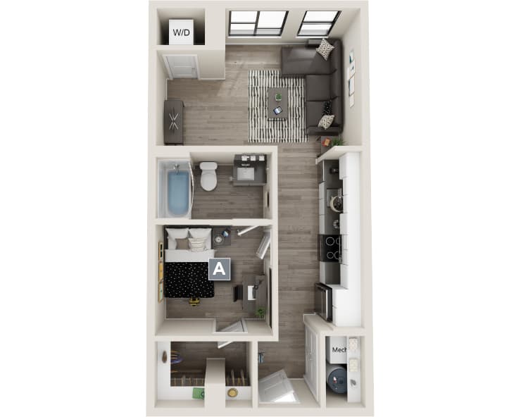 A3 floor plan