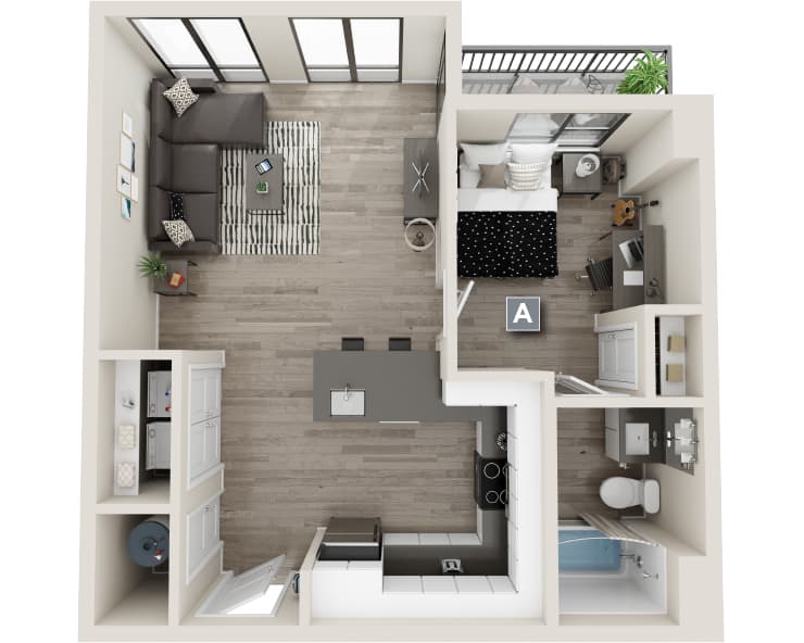 A4 floor plan