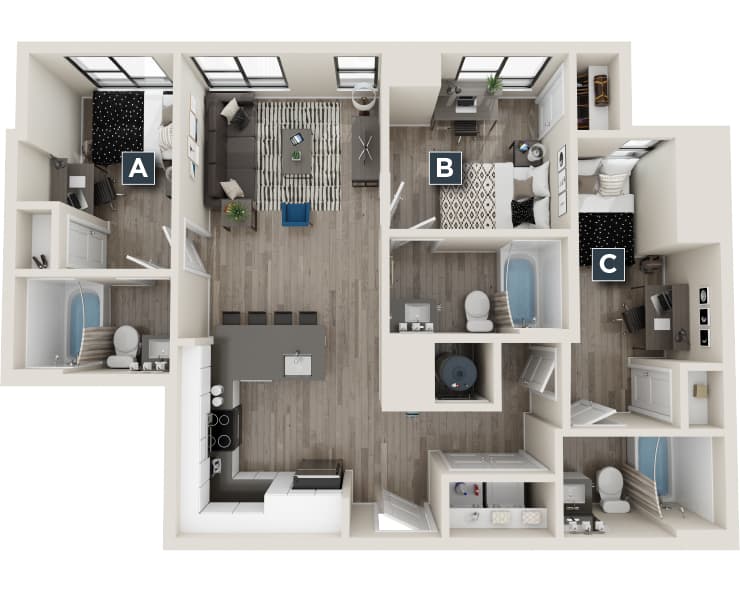 C1 floor plan