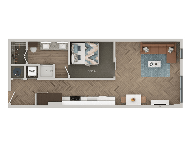 A2 floor plan