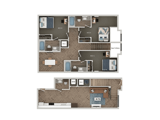 TH C1 floor plan