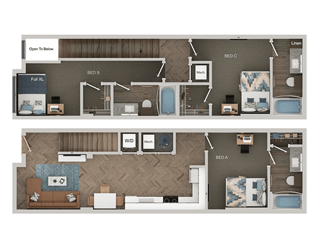 TH C4 floor plan