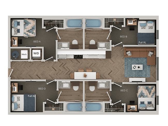 D1 floor plan
