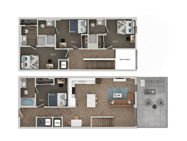 TH D1 floor plan