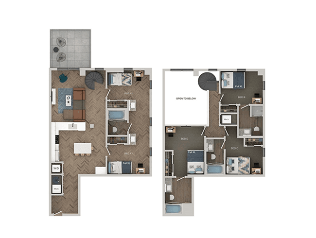 TH D6 floor plan