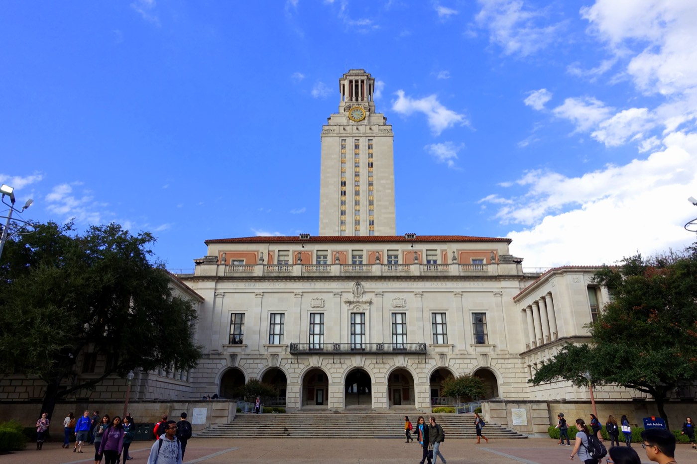 The Main Building and Tower at the University of Texas at Austin